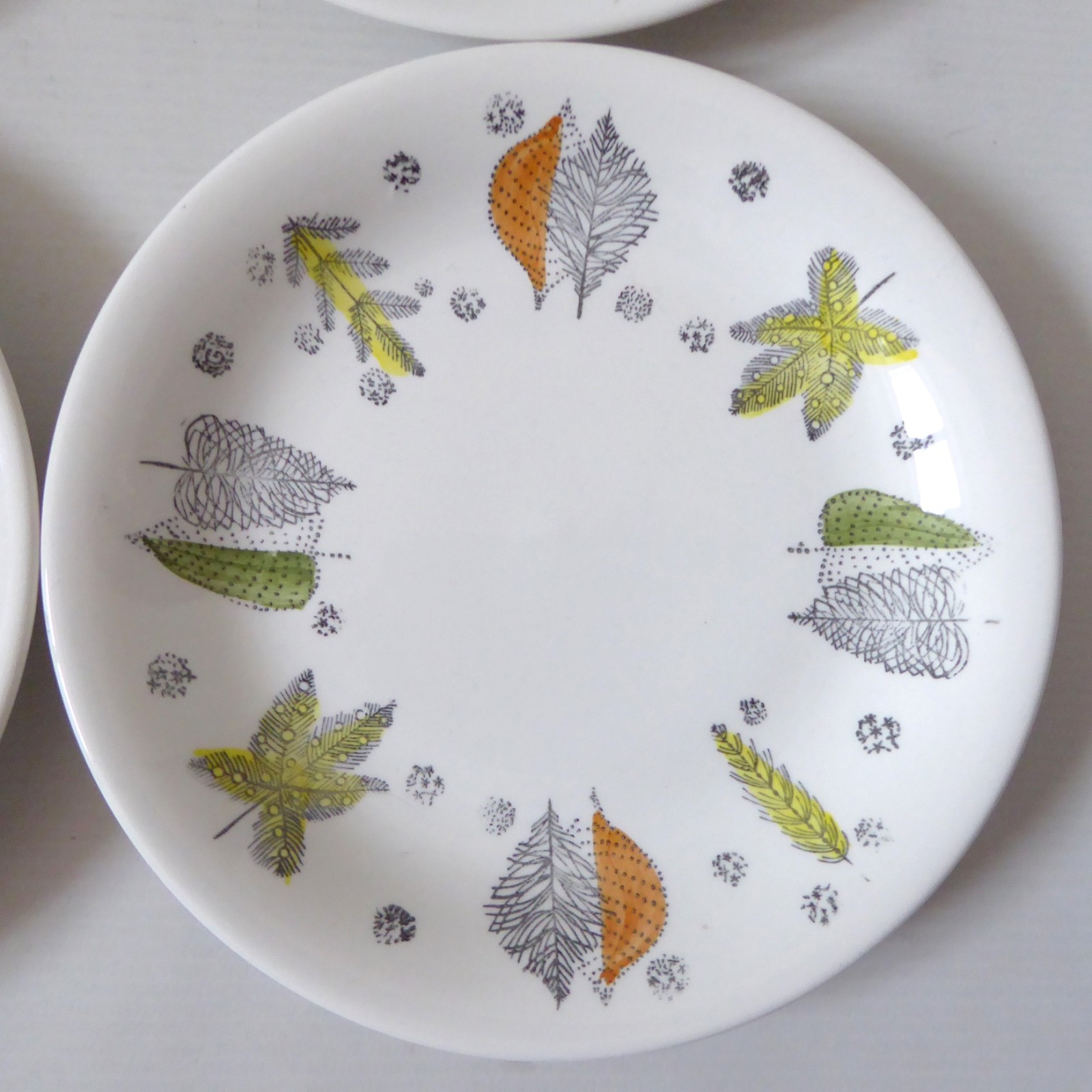 4 Kathie Winkle Palma Nova 6.5" side plates Broadhurst vintage ceramic ironstone - Image 4
