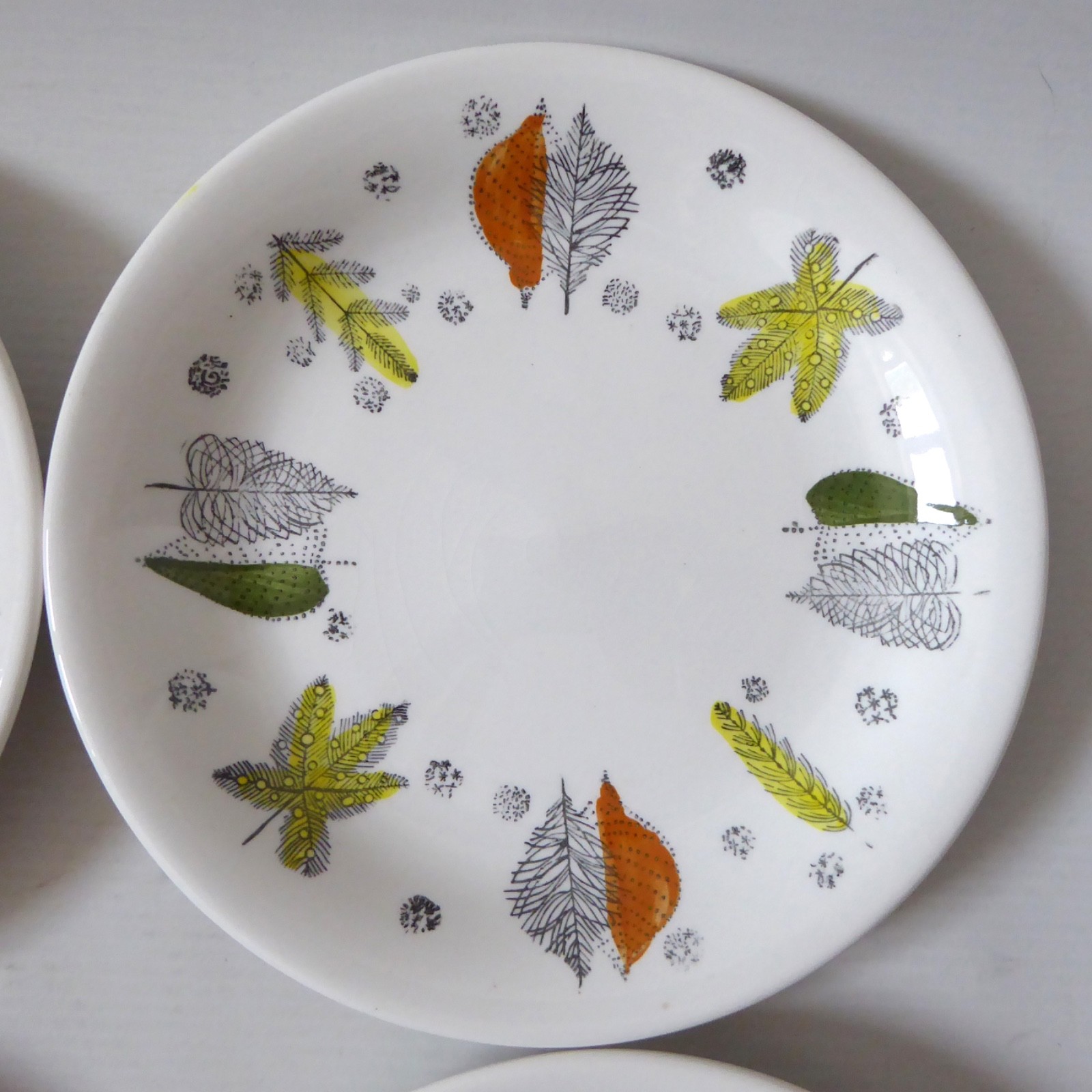 4 Kathie Winkle Palma Nova 6.5" side plates Broadhurst vintage ceramic ironstone - Image 5