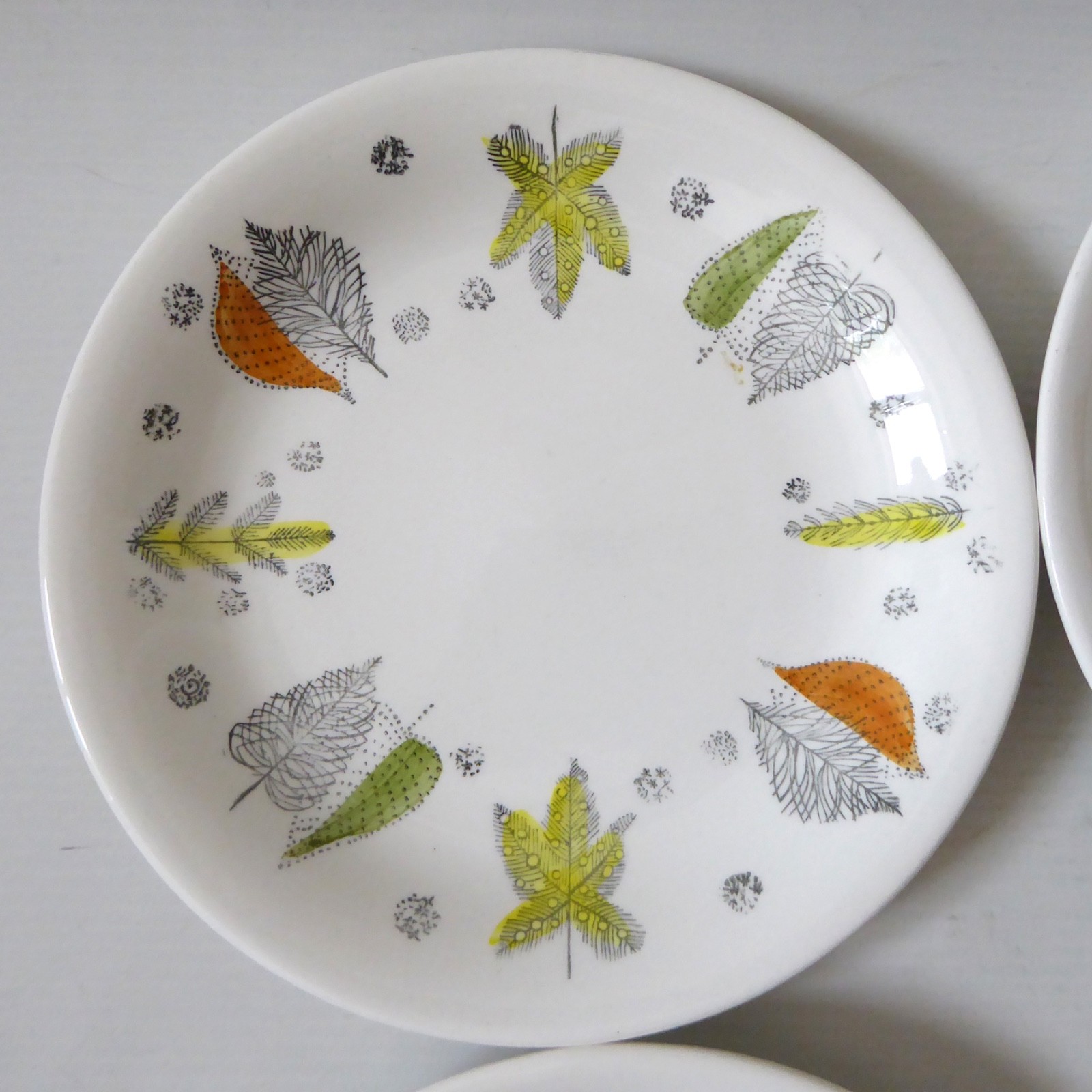 4 Kathie Winkle Palma Nova 6.5" side plates Broadhurst vintage ceramic ironstone - Image 6