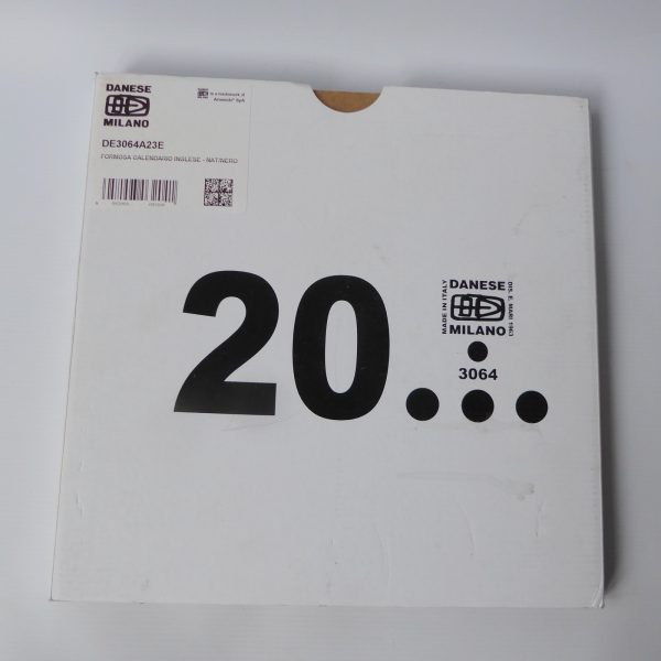 Formosa Danese Milano perpetual calendar, aluminium & black English E. Mari 1963 - Image 12