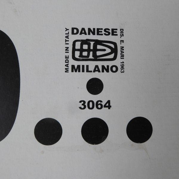 Formosa Danese Milano perpetual calendar, aluminium & black English E. Mari 1963 - Image 13