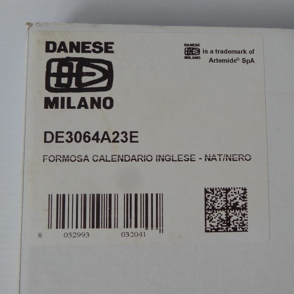 Formosa Danese Milano perpetual calendar, aluminium & black English E. Mari 1963 - Image 14