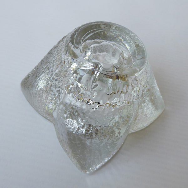 Indiana Glass votive tealight/taper dinner candle holder. Icy Scandi style retro - Image 13