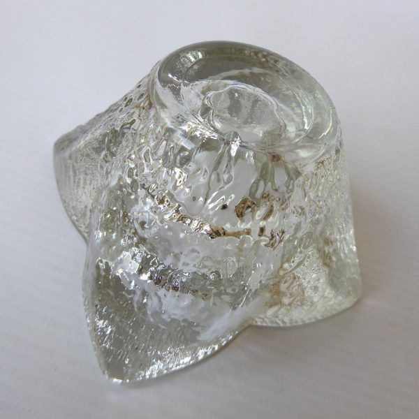 Indiana Glass votive tealight/taper dinner candle holder. Icy Scandi style retro - Image 14