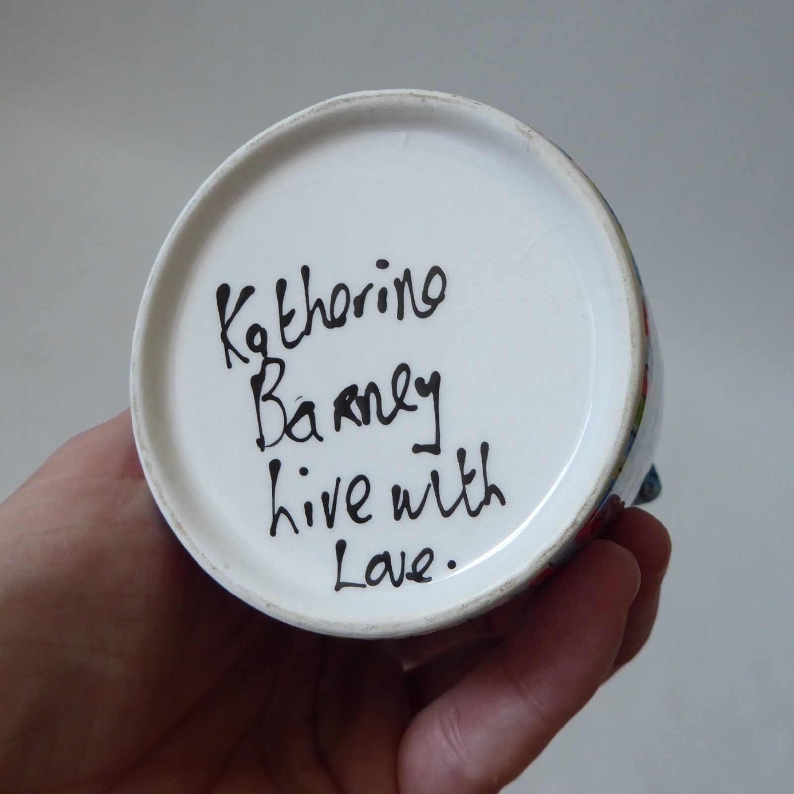 Katherine Barney Elsing Norfolk studio pottery ceramic jug pitcher, contemporary - Image 12