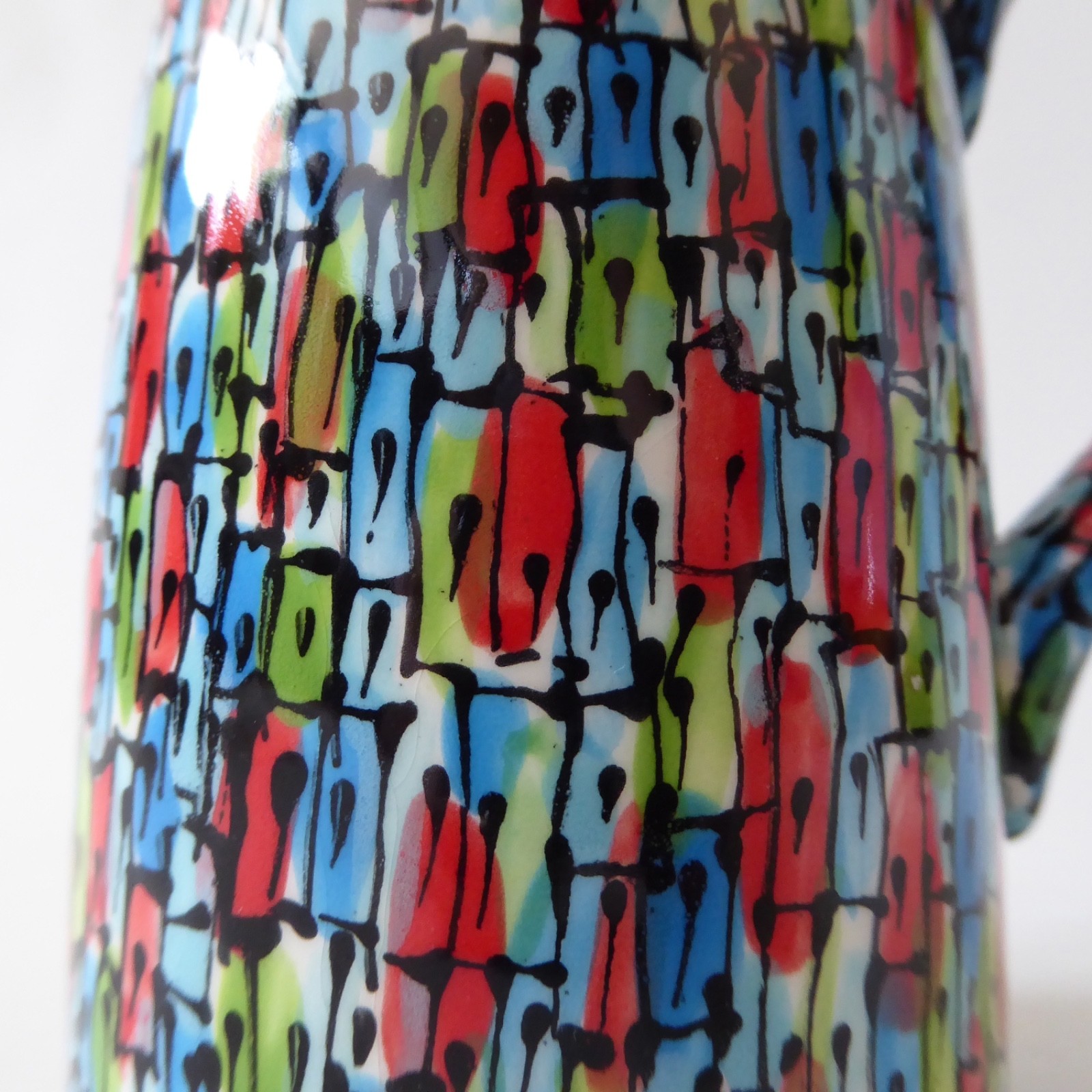 Katherine Barney Elsing Norfolk studio pottery ceramic jug pitcher, contemporary - Image 4