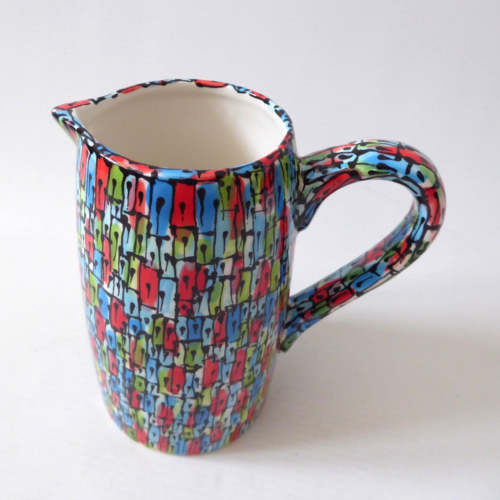 Katherine Barney Elsing Norfolk studio pottery ceramic jug pitcher, contemporary - Image 5