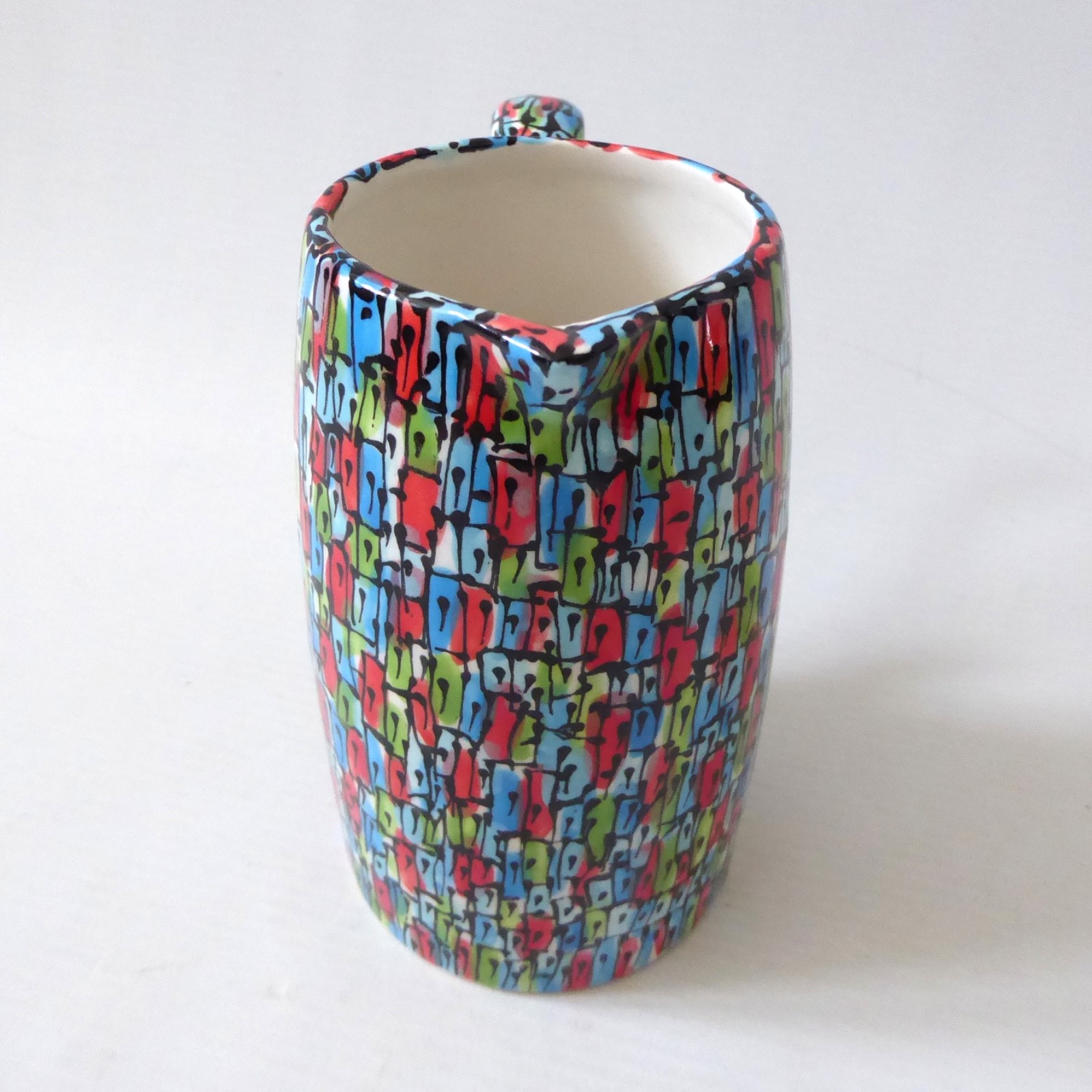 Katherine Barney Elsing Norfolk studio pottery ceramic jug pitcher, contemporary - Image 6