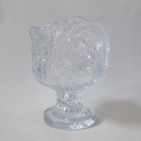 Kosta Boda Rhapsody goblet chalice bowl, Kjell Engman, art glass Sweden. Swedish - Image 4