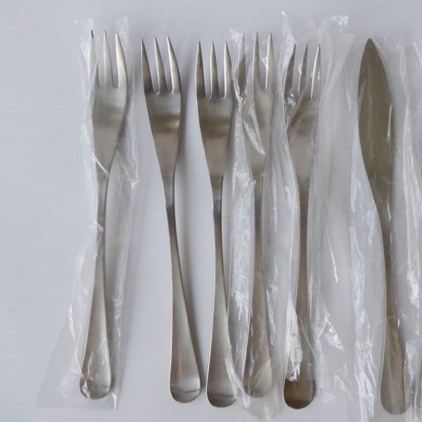 Old Hall vintage new Alveston set fish forks/knives Robert Welch Stainless Steel - Image 5
