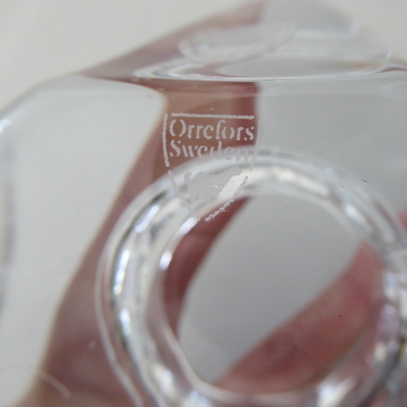Orrefors Sweden Precious crystal tealight votive candle holder, Malin Lindahl - Image 6
