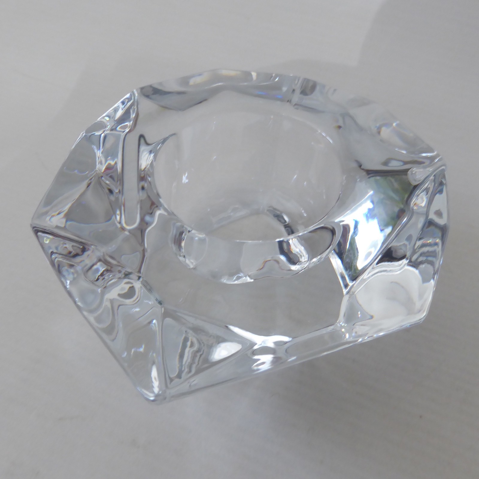 Orrefors Sweden Precious crystal tealight votive candle holder, Malin Lindahl - Image 9