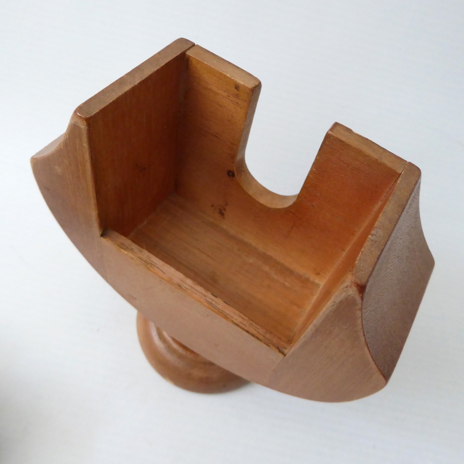 Perpetual desk calendar, wooden date blocks. Vintage Wood, mid century retro - Image 8
