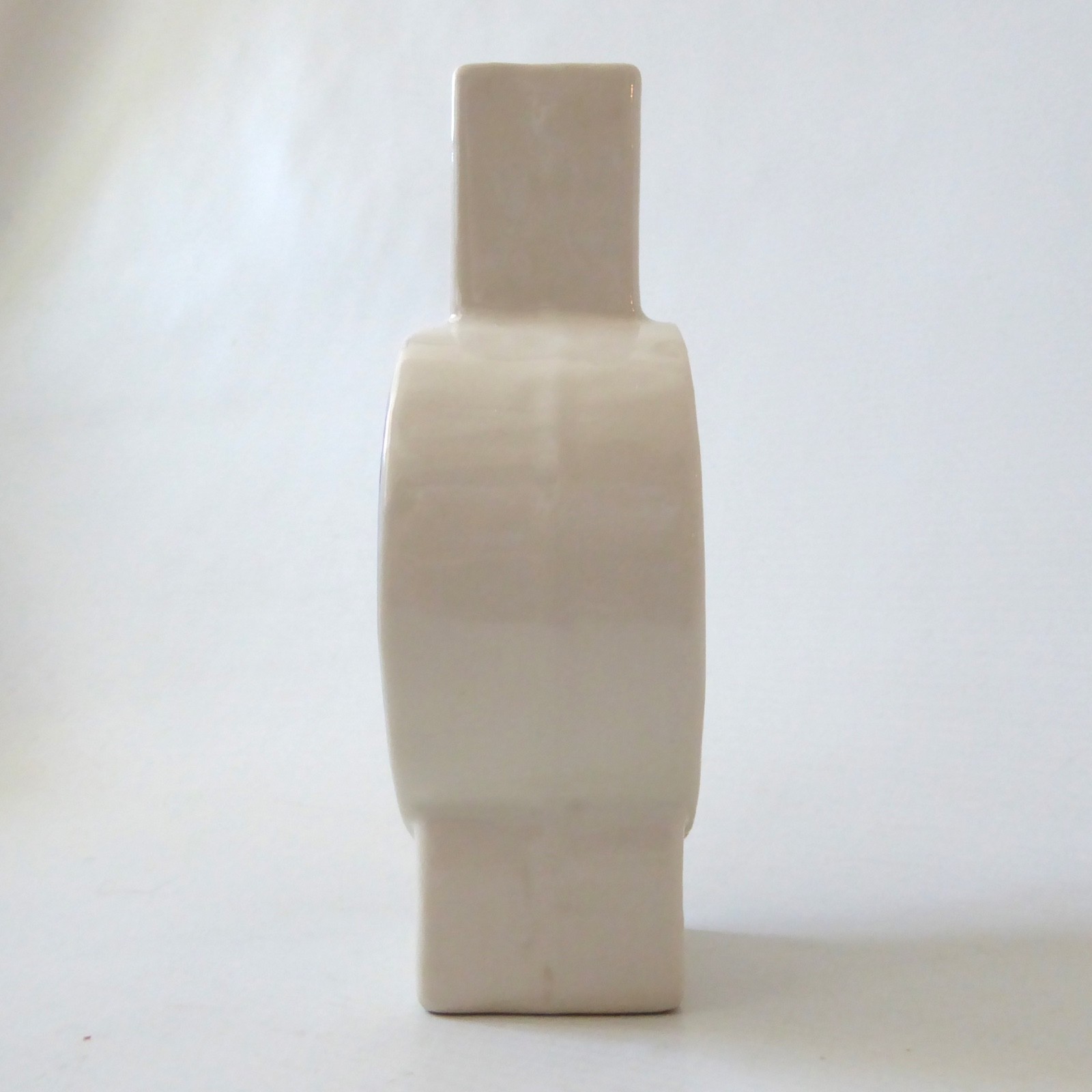 Tim England Isle of Wight porcelain art vase, handmade vintage 80s style pottery - Image 7