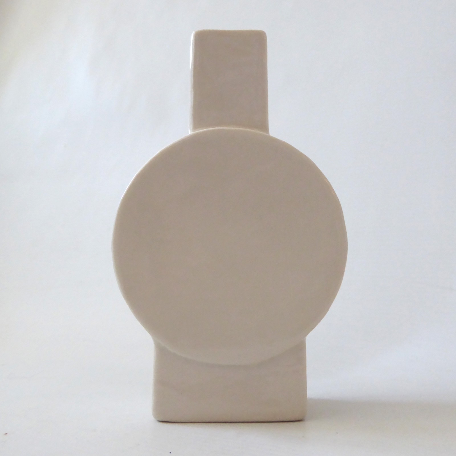 Tim England Isle of Wight porcelain art vase, handmade vintage 80s style pottery - Image 8