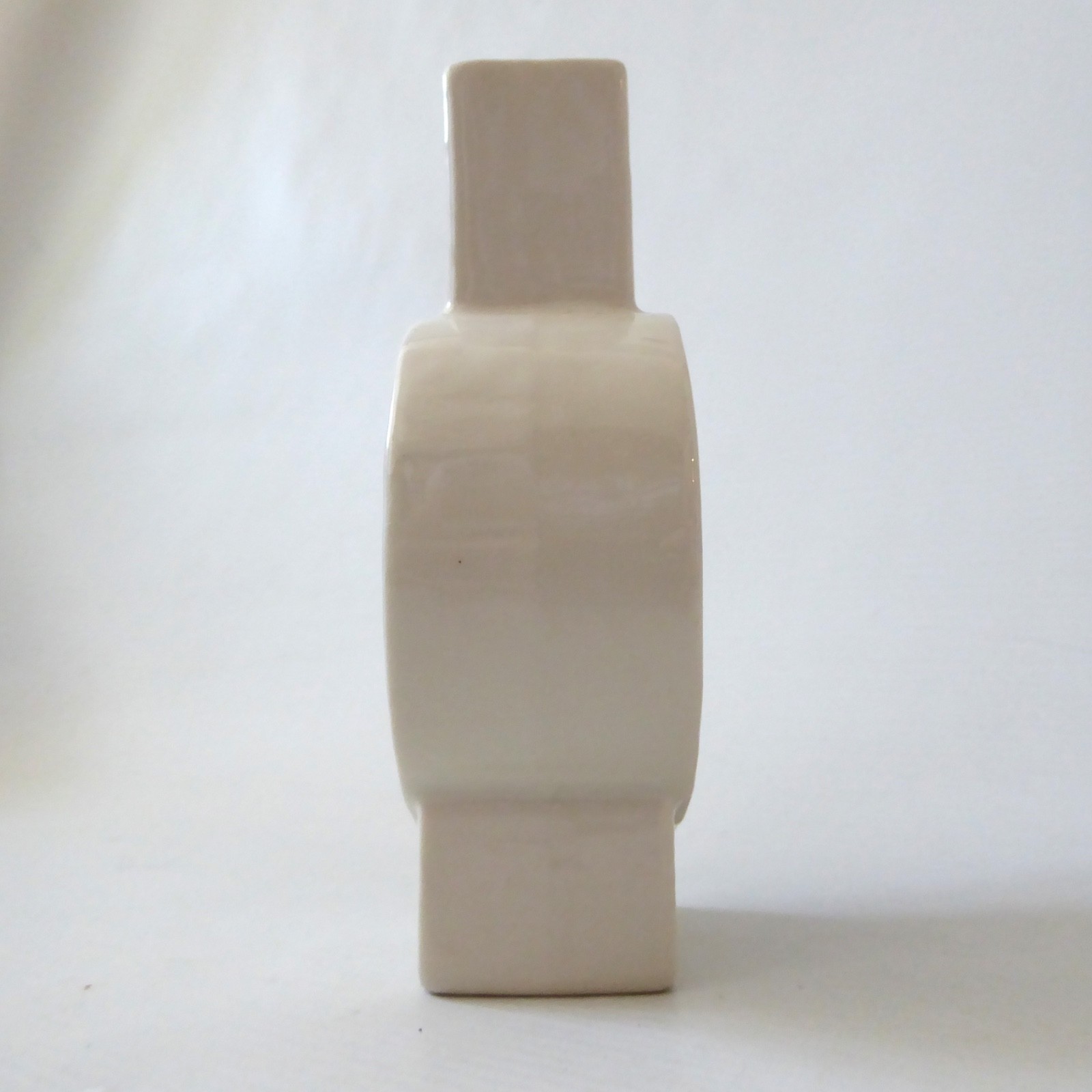 Tim England Isle of Wight porcelain art vase, handmade vintage 80s style pottery - Image 9