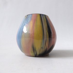Vintage 1962 Babbacombe Pottery 62/95 Splash vase, Edwin Barrett, Torquay Studio