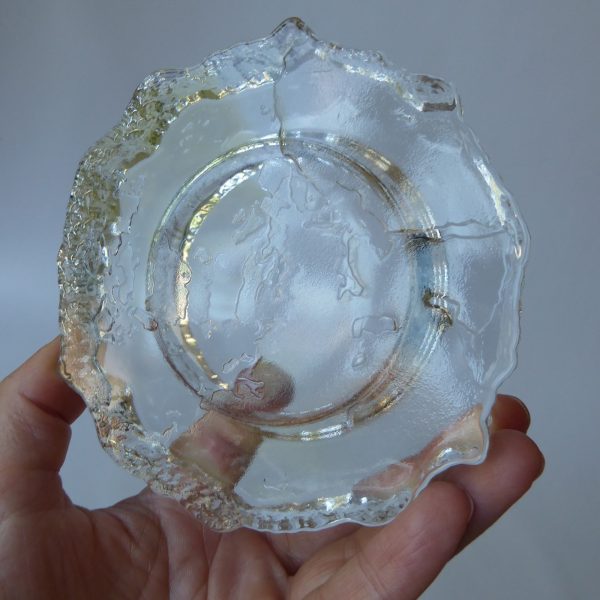 iittala Tapio Wirkkala Aslak small Map glass bowl, candle stand. Scandi Finnish - Image 8