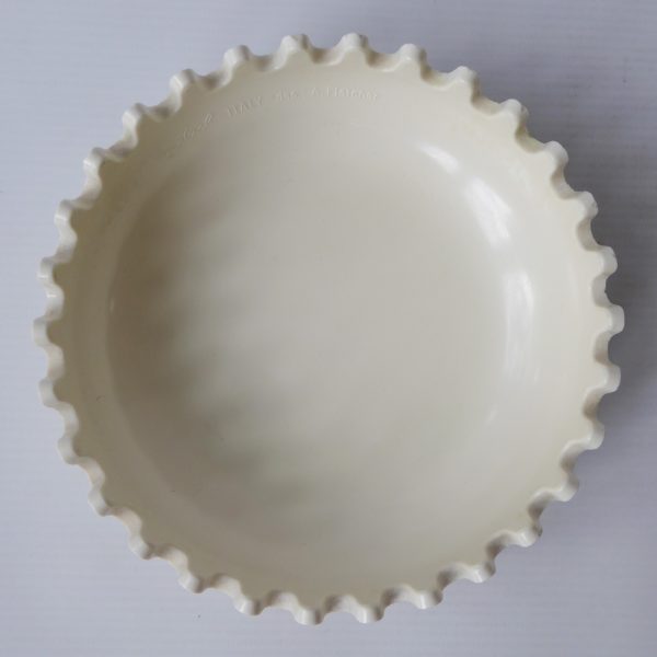 Alan Fletcher Clam cream ashtray/bowl. Retro 1970s/1980s vintage Mebel, Italy - Image 8