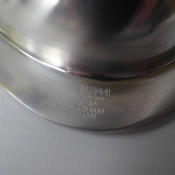 Alessi Babyboop 2-part inox s/steel serving dish, Ron Arad 2000, RA02. Peroni - Image 13