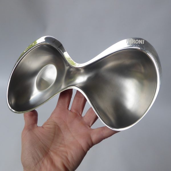 Alessi Babyboop 2-part inox s/steel serving dish, Ron Arad 2000, RA02. Peroni - Image 14