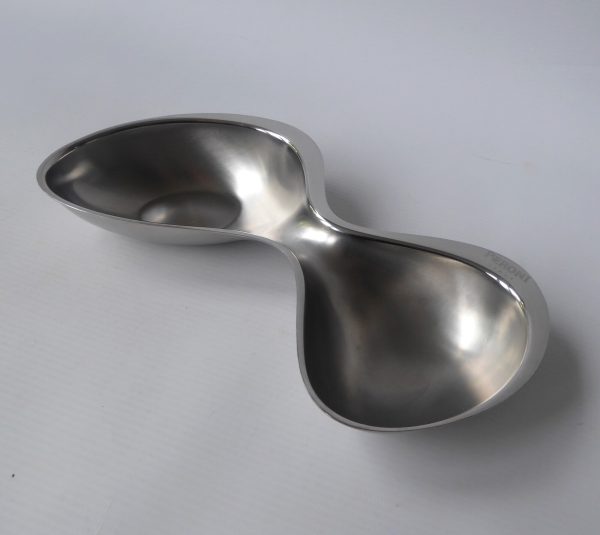 Alessi Babyboop 2-part inox s/steel serving dish, Ron Arad 2000, RA02. Peroni - Image 3