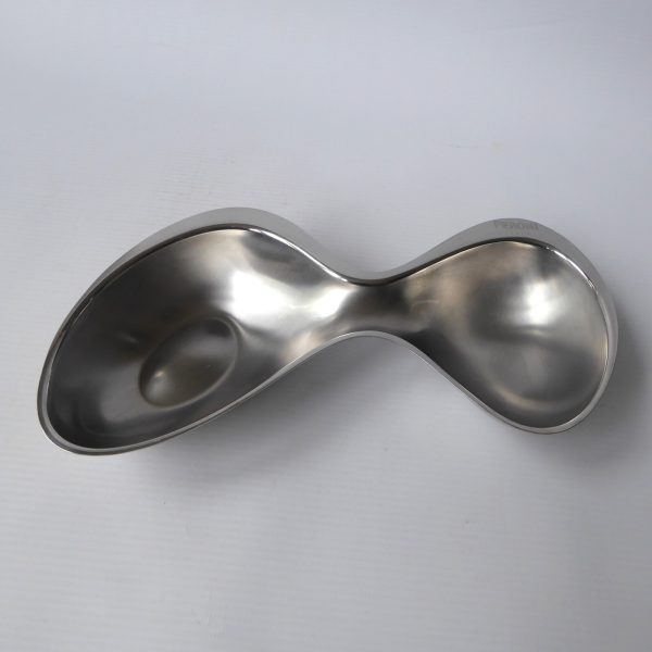 Alessi Babyboop 2-part inox s/steel serving dish, Ron Arad 2000, RA02. Peroni - Image 4