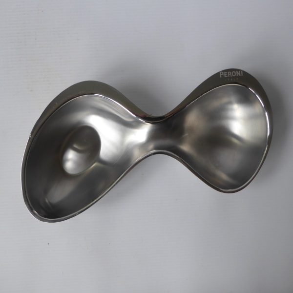 Alessi Babyboop 2-part inox s/steel serving dish, Ron Arad 2000, RA02. Peroni - Image 8