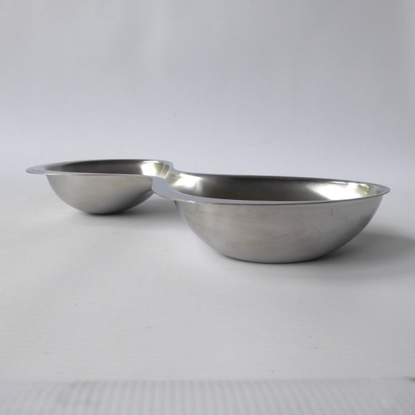 Alessi Babyboop 2-part inox s/steel serving dish, Ron Arad 2000, RA02. Peroni - Image 10
