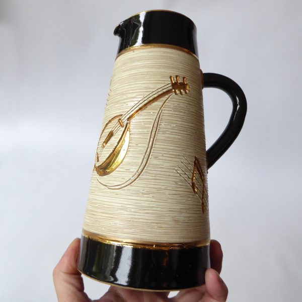 Fratelli Fanciullacci music jug vase 11266 Italy. Midcentury vintage retro 1950s - Image 11
