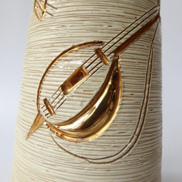 Fratelli Fanciullacci music jug vase 11266 Italy. Midcentury vintage retro 1950s - Image 7