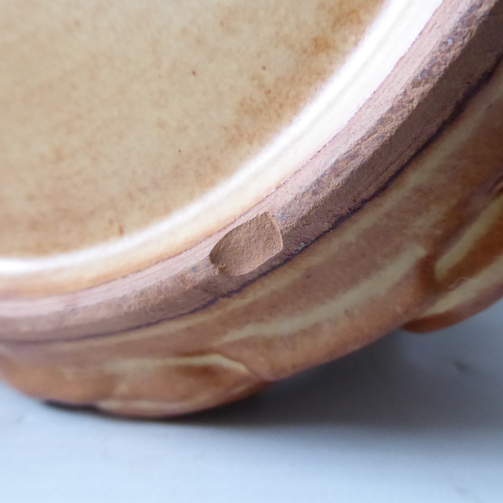 Handmade pottery basket planter, plant pot holder. Large ceramic glazed clay - Image 13