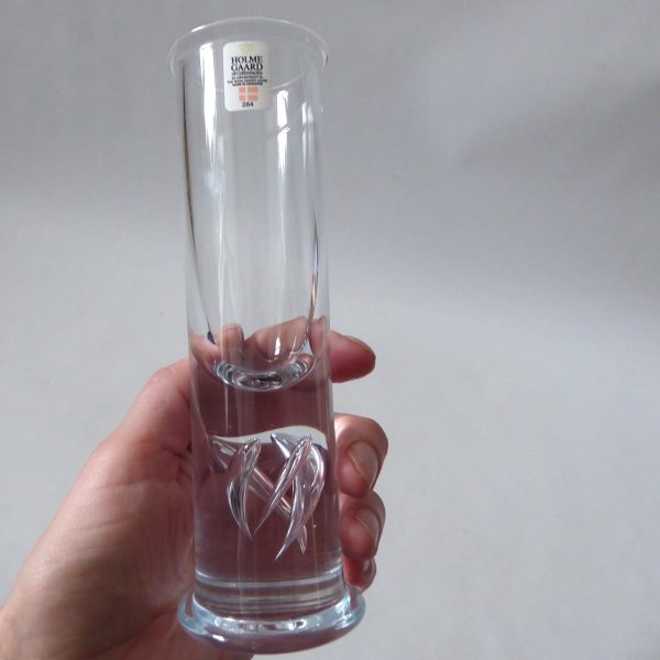 Holmegaard High Life drinking glass Per Lutken. Vintage Danish bubble stem 100ml - Image 11