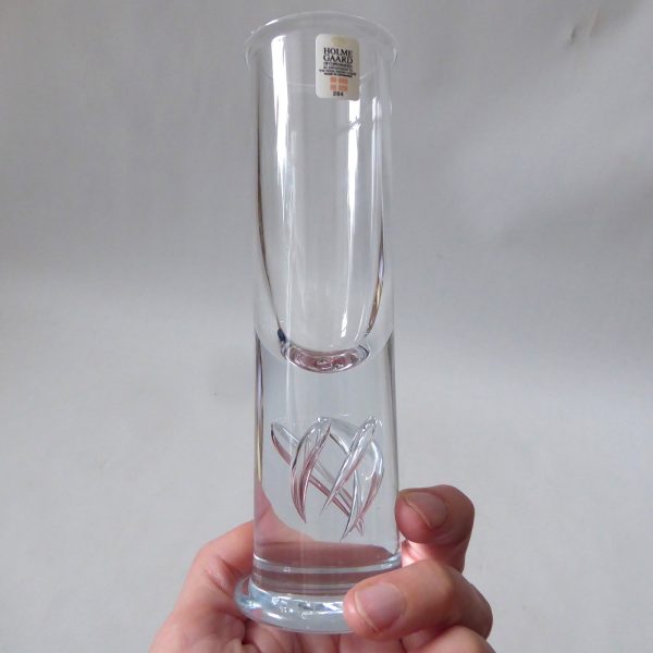 Holmegaard High Life drinking glass Per Lutken. Vintage Danish bubble stem 100ml - Image 3