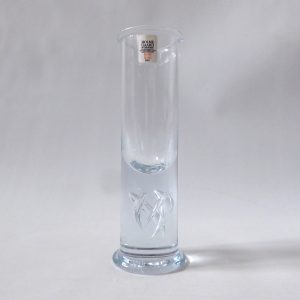 Holmegaard High Life drinking glass Per Lutken. Vintage Danish bubble stem 100ml