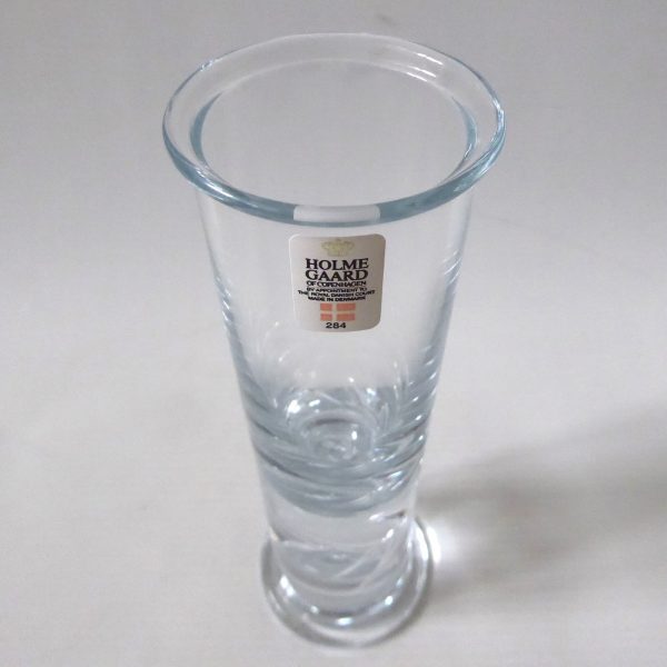 Holmegaard High Life drinking glass Per Lutken. Vintage Danish bubble stem 100ml - Image 5