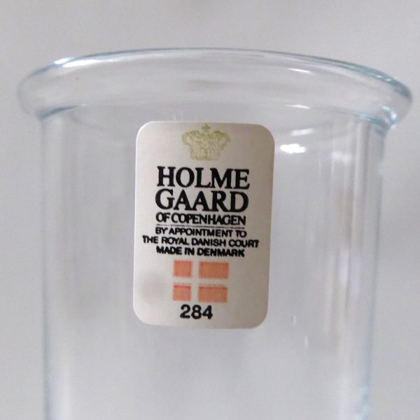 Holmegaard High Life drinking glass Per Lutken. Vintage Danish bubble stem 100ml - Image 6