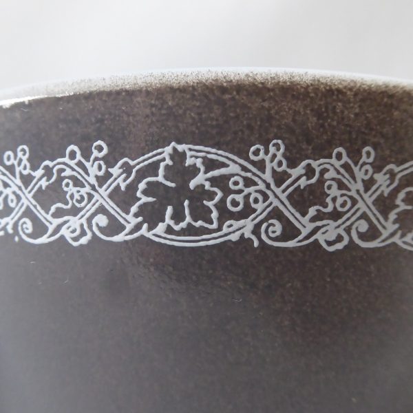 JAJ Pyrex 1964 Classics (grey vine) Party Bowl Set, 762. Vintage set 4, nibbles. - Image 7