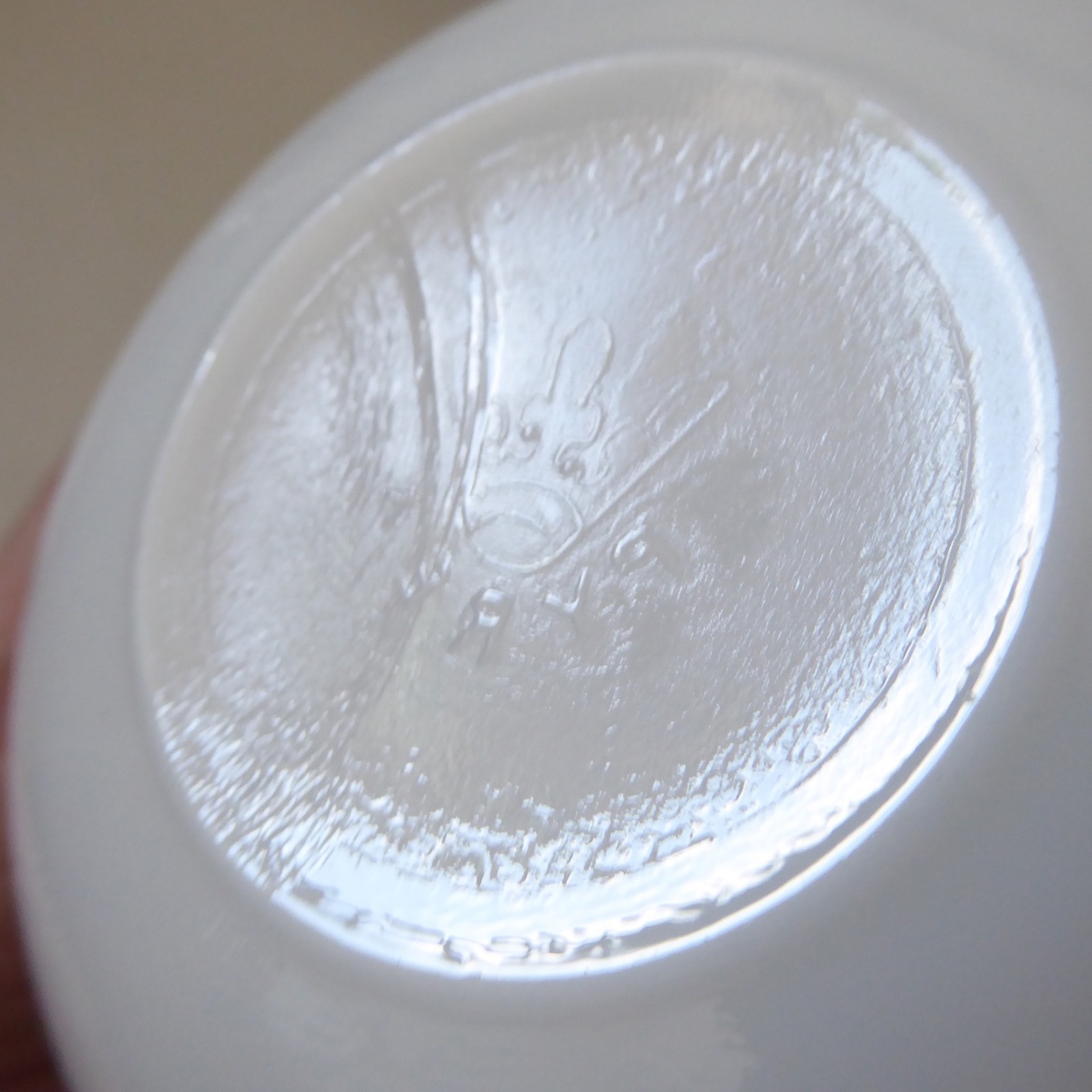 JAJ Pyrex Black Gaiety Snowflake tiny pixie bowl easy grip. Vintage black & opal - Image 10