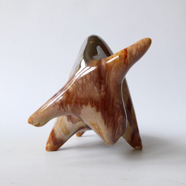 Modernist mid century pottery ceramic bull figurine, Osterr Edelkeramik Austria - Image 5