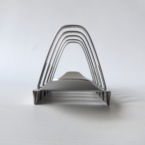 Old Hall Robert Welch vintage toast rack. Campden 60s small four 4 slice holder - Image 3