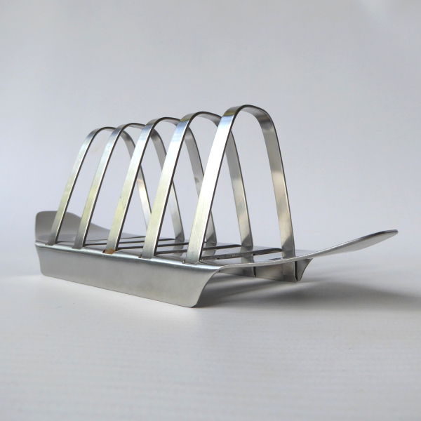 Old Hall Robert Welch vintage toast rack. Campden 60s small four 4 slice holder