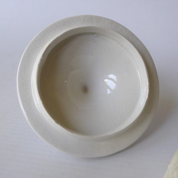 Portmeirion TOTEM Susan Williams-Ellis 1960/1970s white lidded sugar bowl vintg. - Image 11