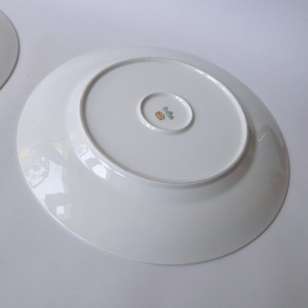Rosenthal Hans Theo Baumann 2 big dinner plates, charger platter. Studio Linie - Image 11