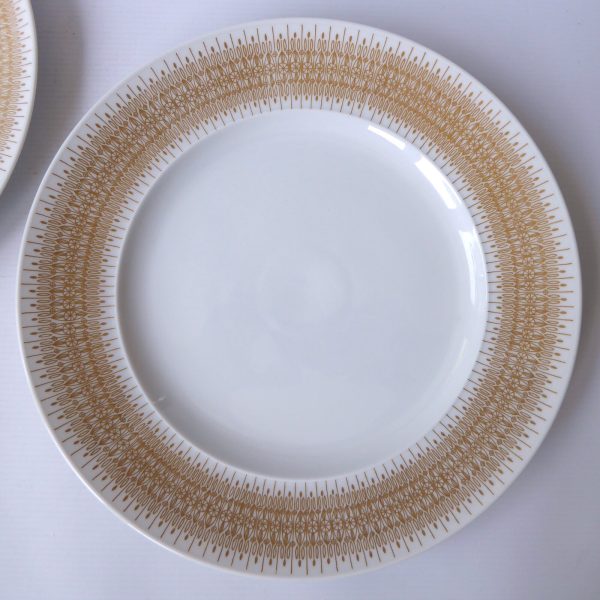 Rosenthal Hans Theo Baumann 2 big dinner plates, charger platter. Studio Linie - Image 4