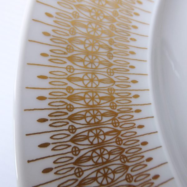 Rosenthal Hans Theo Baumann 2 big dinner plates, charger platter. Studio Linie - Image 8