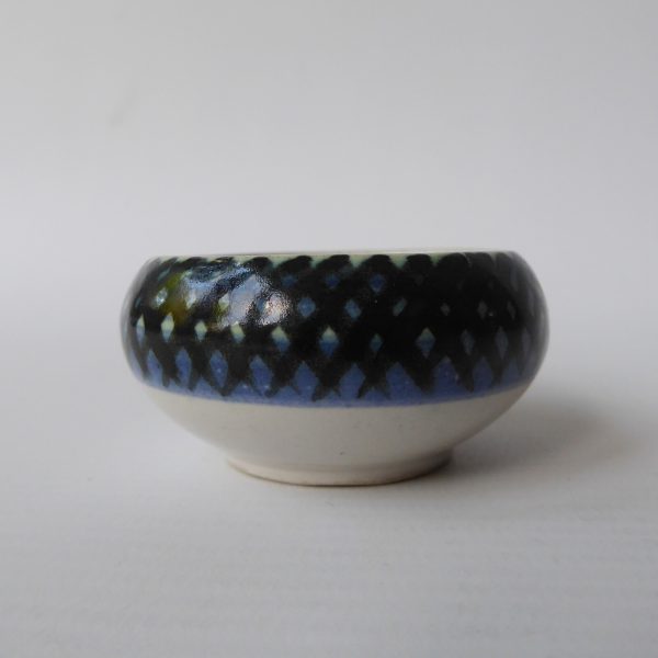 Rye Pottery mid century 1957-1969 tiny vintage pottery ceramic clay bowl, salts - Image 3