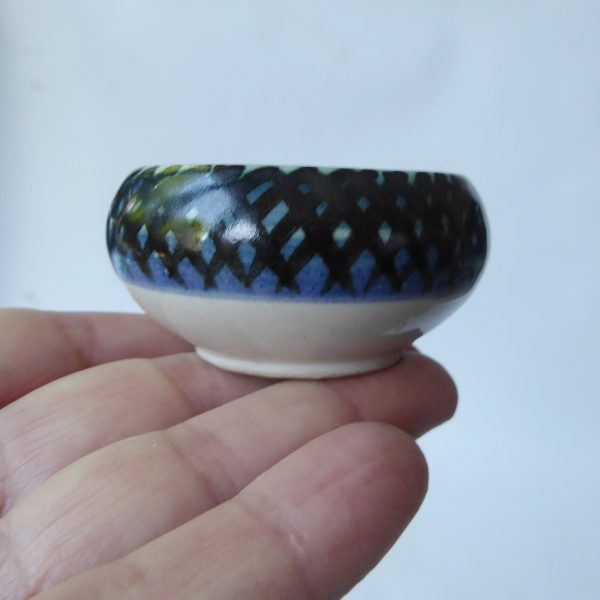 Rye Pottery mid century 1957-1969 tiny vintage pottery ceramic clay bowl, salts - Image 7
