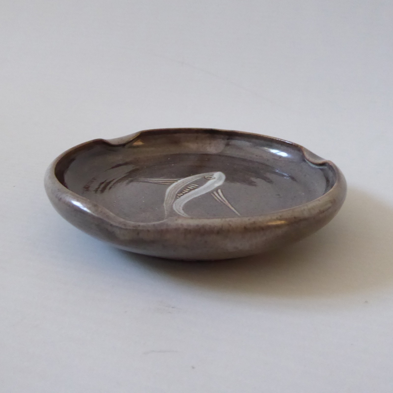 Vintage Dunster Pottery fish pin dish ashtray, George Tonkin Holland, Studio 70s - Image 6