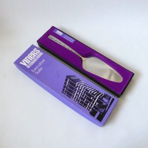 Vintage Viners Executive Suite cake server Boxed stainless steel pie slicer lift